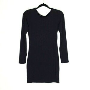 Lulus Jersey Knit Dress Size S Long Sleeve Pullover Stretch Rayon